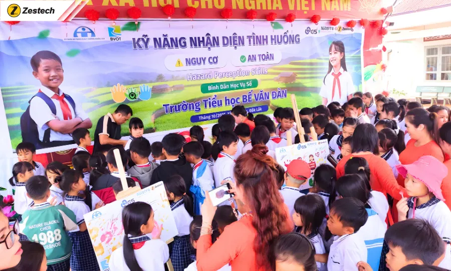 Chương trình giáo dục kỹ năng an toàn giao thông cho học sinh tại Đắk Lắk