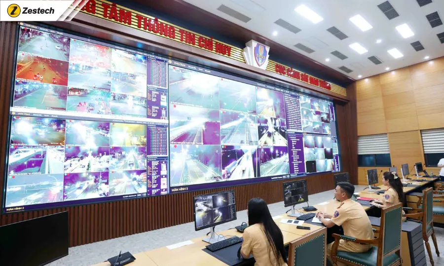 Trung tâm Thông tin Chỉ huy Cục Cảnh sát giao thông là đầu mối quản lý dữ liệu, giám sát, chỉ huy và điều phối lực lượng CSGT