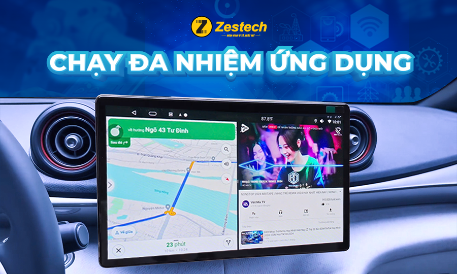 CHẠY ĐA NHIỆM ỨNG DỤNG-ANDROID BOX ZESTECH