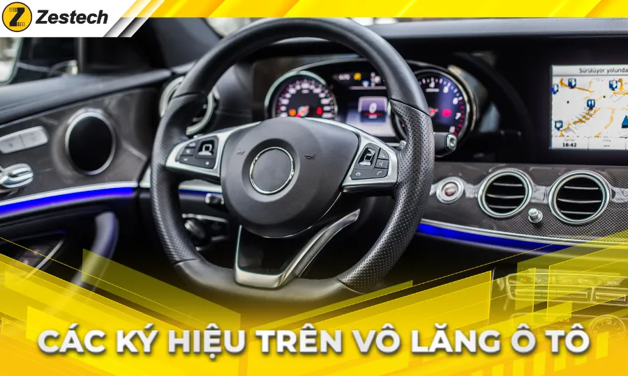 Giải mã các ký hiệu trên vô lăng ô tô
