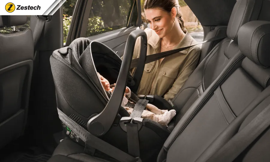 Hướng dẫn chọn ghế ngồi ô tô cho trẻ em an toàn, đúng luật 2026 2 Ghế-Nôi sơ sinh (0-2 tuổi, dưới 13 kg)