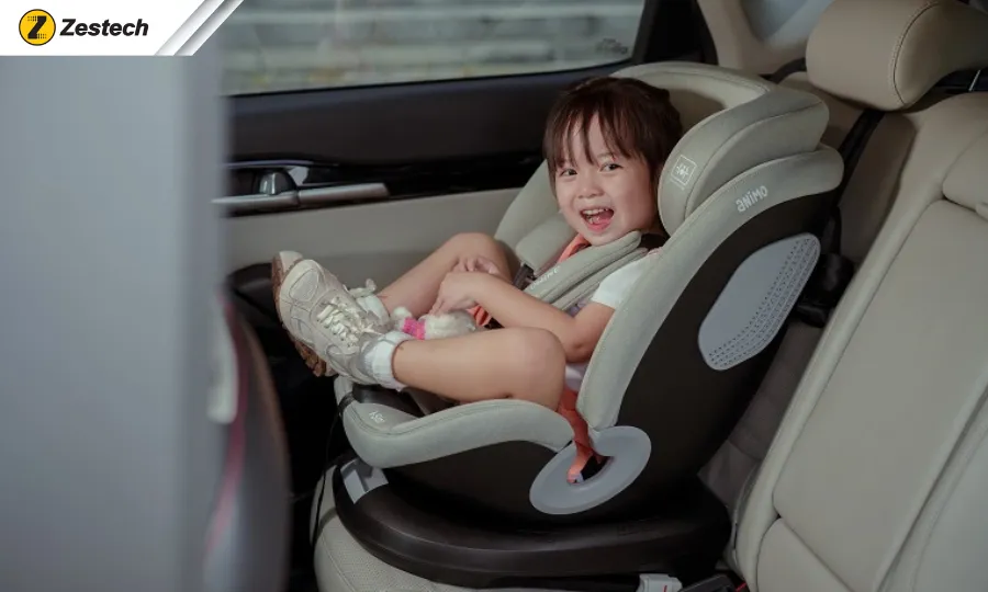 Hướng dẫn chọn ghế ngồi ô tô cho trẻ em an toàn, đúng luật 2026 3 Ghế trẻ nhí (2 -6 tuổi, 9 -18 kg)