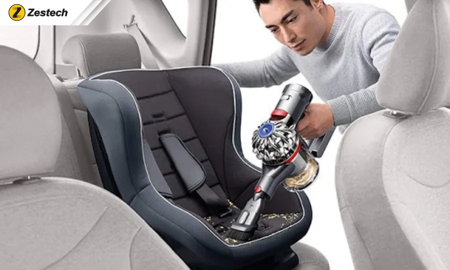 Hướng dẫn chọn ghế ngồi ô tô cho trẻ em an toàn, đúng luật 2026 9 Kiểm tra định kỳ & vệ sinh thường xuyên vệ sinh ghế ngồi ô tô trẻ em