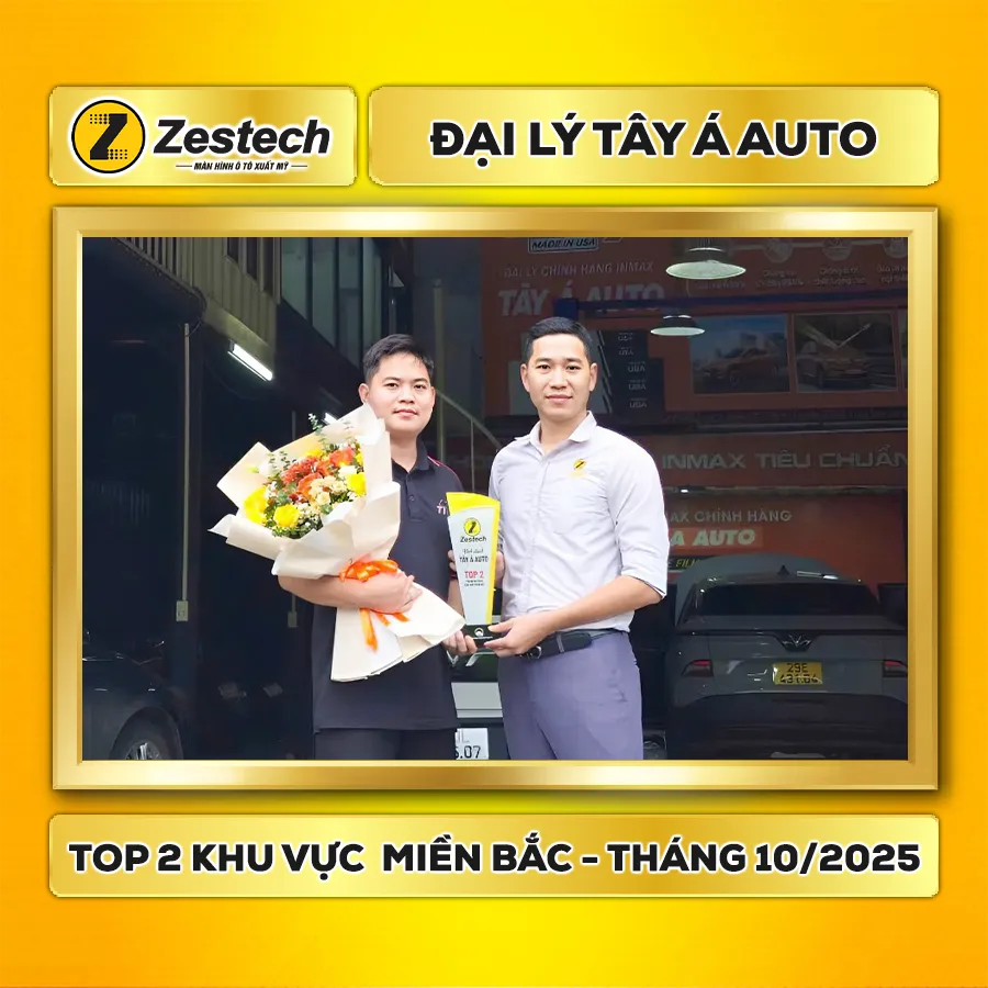 TOP 2 TÂY Á THÁNG 10