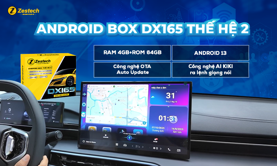 USP-ANDROID BOX ZESTECH DX165 THẾ HỆ 2