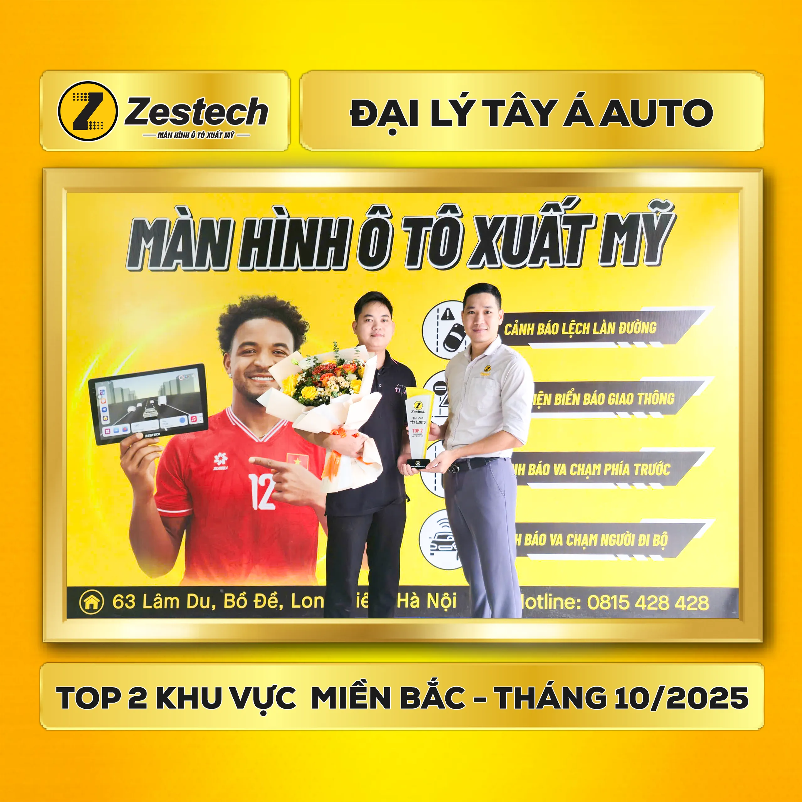 Vinh danh Tây Á Auto - Top 2 Đại lý xuất sắc tháng 102025