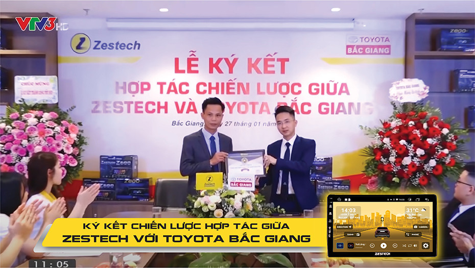 Zestech hợp tác chiến lược bền vững cùng Toyota Bắc Giang