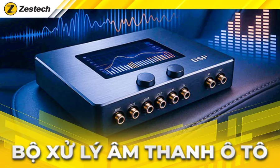 Bộ xử lý âm thanh ô tô (DSP) là gì? Cách chỉnh âm xe hơi hay hơn 1 Bộ xử lý âm thanh ô tô