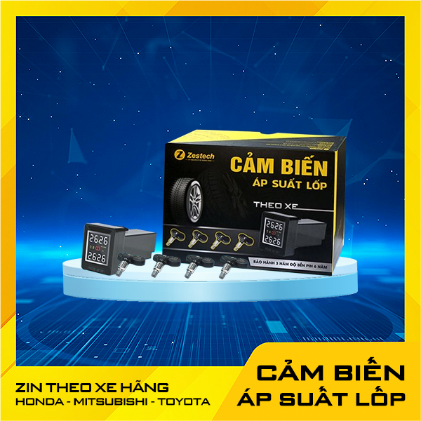 Cảm biến áp suất lốp theo xe
