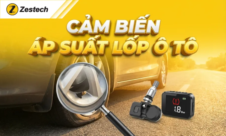 Cảm biến áp suất lốp ô tô: 4 lợi ích giúp lái xe an toàn 1 Cảm biến áp suất lốp ô tô: 4 lợi ích giúp lái xe an toàn