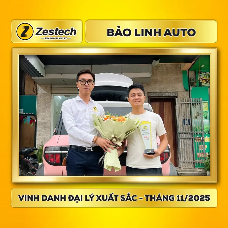Vinh danh Bảo Linh Auto – Đại lý xuất sắc tháng 11/2025 – Khu vực miền Bắc 1 Đại lý BẢO LINH vuông