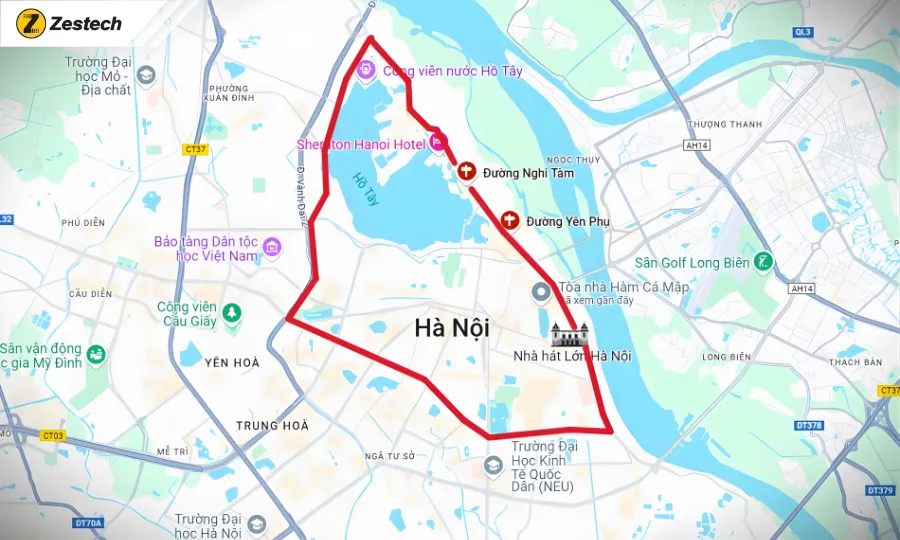 Phạm vi thí điểm và lộ trình triển khai cấm xe máy xăng tại 9 phường thuộc vành đai 1 - Hà Nội