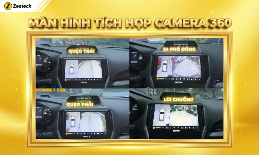 Hệ thống Camera 360 Sony: "Mắt thần" nhìn thấu mọi góc khuất