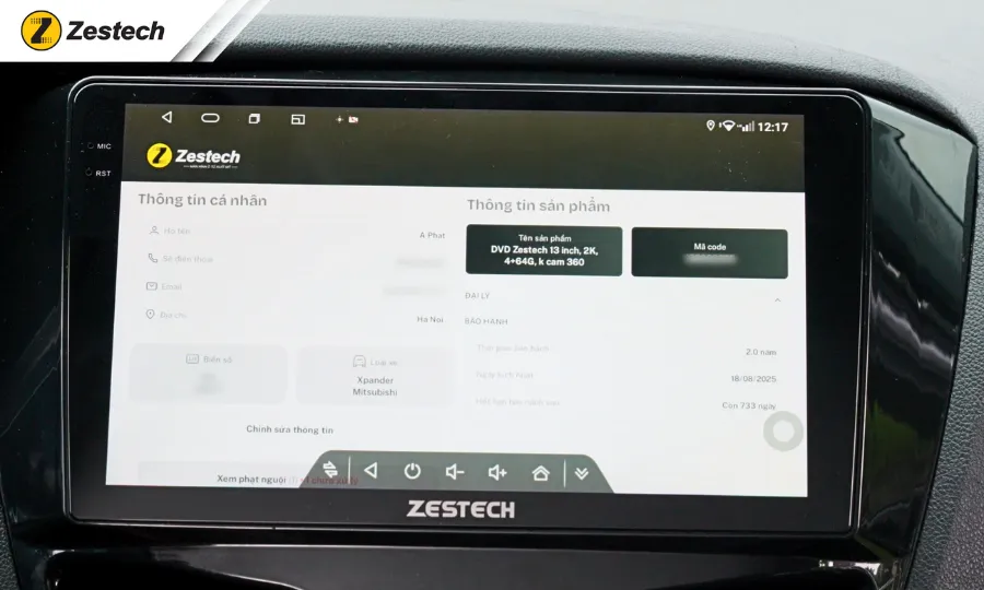 Hệ thống AI Zestech tự động TB phạt nguội