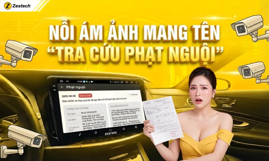 Zestech cập nhật tính năng AI tự động tra cứu phạt nguội mới 2 Phạt nguội là nỗi ám ảnh của tất cả các người tham gia giao thông