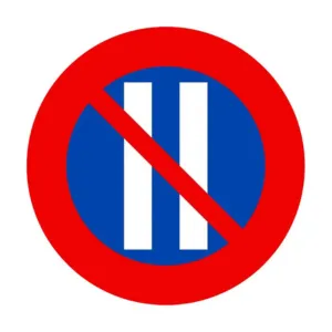 Các loại biển báo cấm dừng và mức phạt mới nhất theo nghị định 168 6 Biển báo cấm đỗ xe ngày chẵn