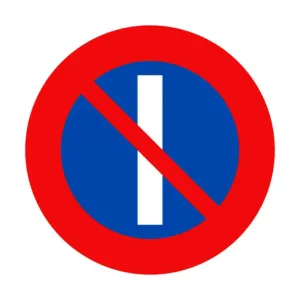 Các loại biển báo cấm dừng và mức phạt mới nhất theo nghị định 168 5 Biển báo cấm đỗ xe ngày lẻ