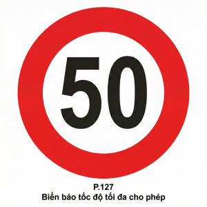 Bien bao giao thong ve toc do 1