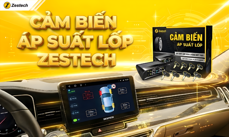 Đèn báo áp suất lốp: Ý nghĩa, cách xử lý và cách tắt đèn nhanh nhất 8 Giải pháp quản lý áp suất lốp thông minh cùng Zestech