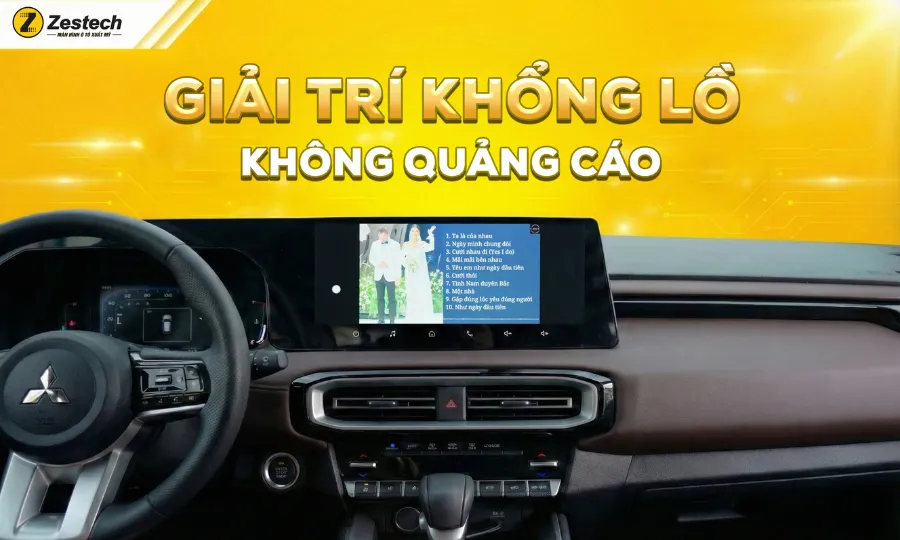 Lắp Android Box cho Mitsubishi Destinator 6 Lắp Android Box cho Mitsubishi Destinator-Giải trí