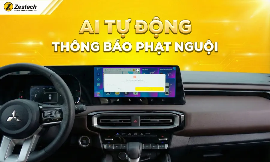 Lắp Android Box cho Mitsubishi Destinator 3 Lắp Android Box cho Mitsubishi Destinator-Phạt nguội