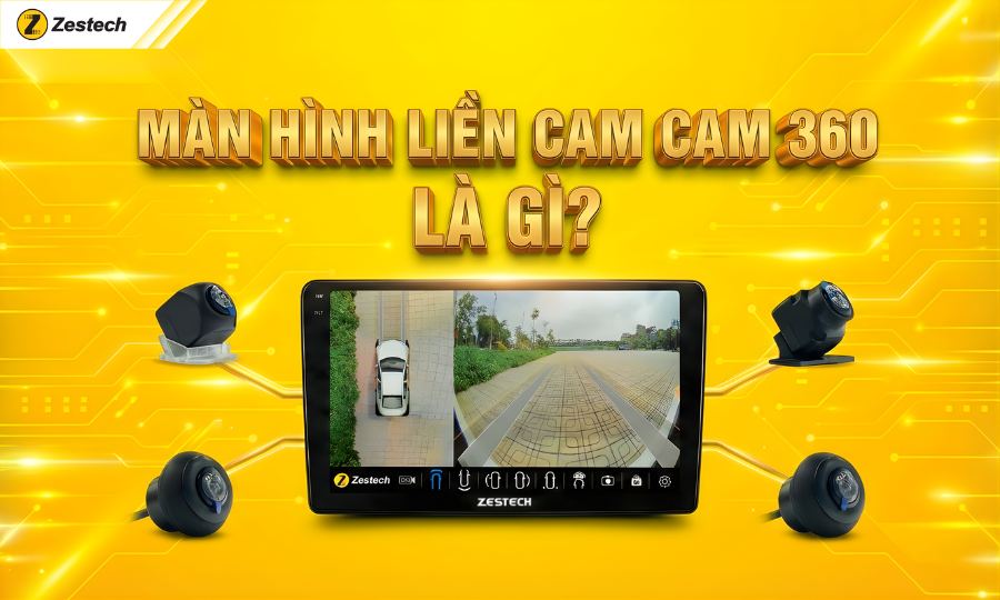 Màn hình liền cam 360 là gì?