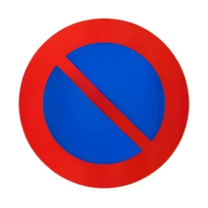 Các loại biển báo cấm dừng và mức phạt mới nhất theo nghị định 168 4 Minh họa biển báo cấm đỗ xe