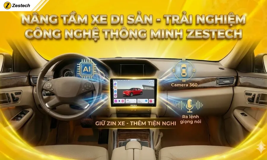 Top 5+ hãng xe lâu đời nhất thế giới vẫn còn sản xuất 8 Nâng tầm di sản-Trải nghiệm công nghệ trên màn hình Zestech