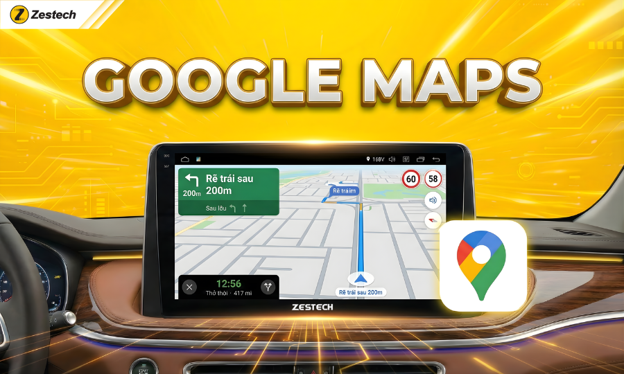 Top 2 - Phần mềm cảnh báo tốc độ Google Maps