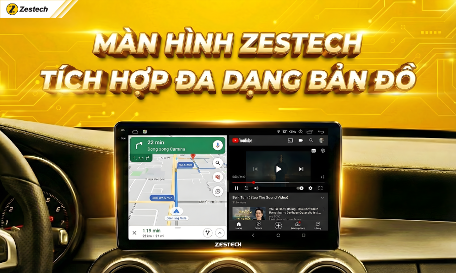 Giải pháp tích hợp bản đồ chỉ đường tối ưu trên Zestech