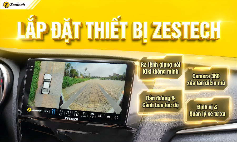 Giải pháp hỗ trợ lái xe an toàn và thông minh cùng Zestech