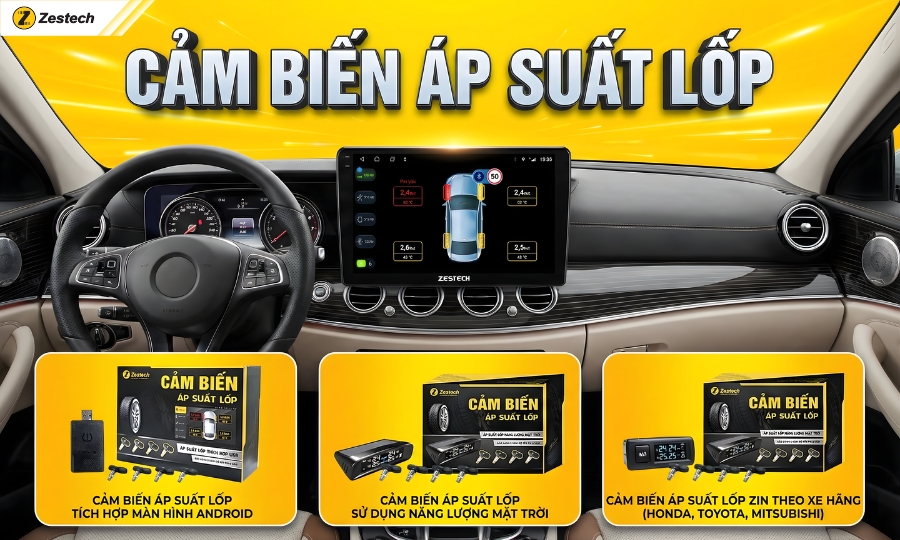 Cảm biến áp suất lốp ô tô là gì? Top 3 loại cảm biến áp suất lốp tốt nhất