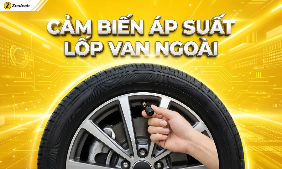 Cảm biến áp suất lốp van ngoài: Ưu nhược điểm, cách lựa chọn 1 Cảm biến áp suất lốp van ngoài