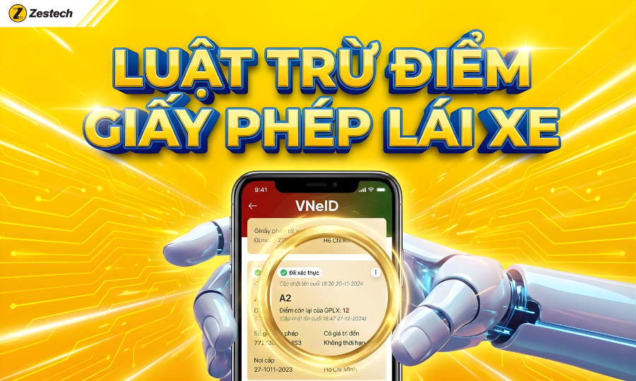 Luật an toàn giao thông 2025: Tổng hợp các quy định mới nhất 2 Cơ chế 12 điểm GPLX theo luật an toàn giao thông