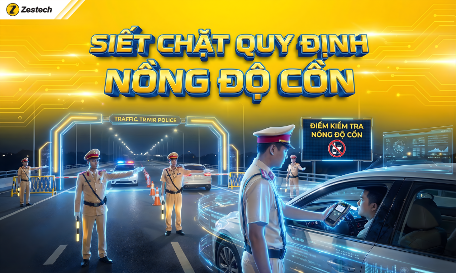 Luật an toàn giao thông 2025: Tổng hợp các quy định mới nhất 10 Siết chặt quy định về nồng độ cồn trong luật an toàn giao thông từ 2025