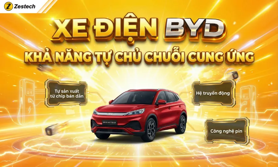Xe điện BYD - "Kẻ soán ngôi" Tesla với những công nghệ đột phá 2 Xe ô tô điện BYD