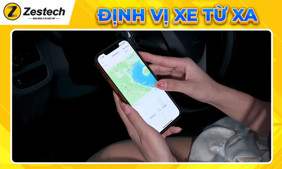 Lên màn Zestech Z100 tại Quang Chiến Auto: Ngon - Mượt - Giá tốt 5 Zestech Z100-Định vị xe từ xa