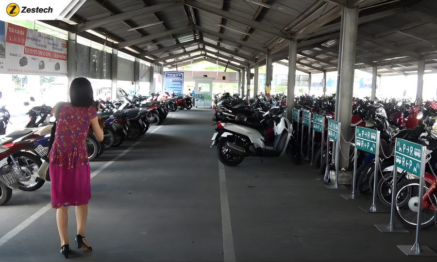 Danh sách bãi gửi xe ô tô & xe máy uy tín tại Hà Nội 4 Bãi gửi xe tại các khu TTTM