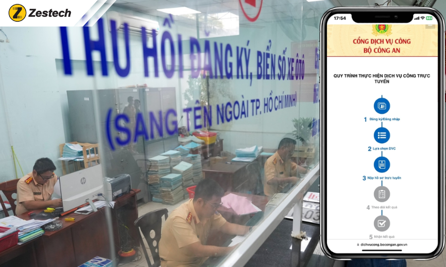 Thủ tục thu hồi biển số xe: Hướng dẫn chi tiết, nhanh gọn từ A-Z 3 kê khai giấy tờ thu hồi biển số xe