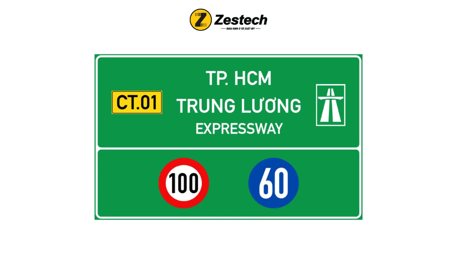 Nguyên tắc lái xe đường lên cao tốc & các quy định, biển báo khi lưu thông 9 Biển số IE.452 bắt đầu đường cao tốc