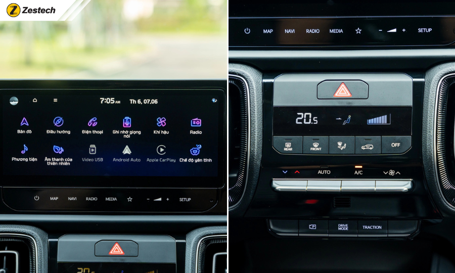 Đánh giá xe Kia Sonet 2026: Thông số & bảng giá lăn bánh 9 Trang bị tiện nghi trên Kia Sonet