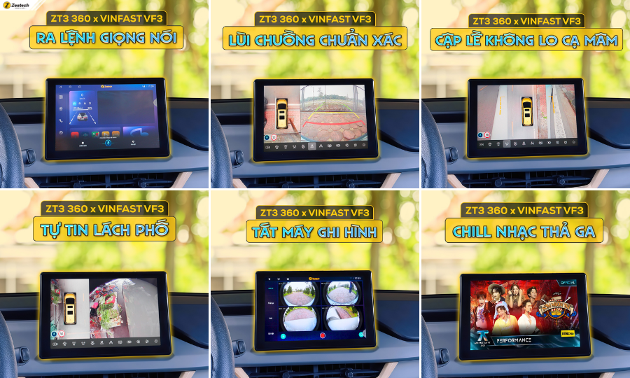 Đánh giá xe điện VinFast VF3: Thiết kế, bảng giá và thông số 12 Nâng cấp MHU Android Zestech cho xe điện VinFast VF3