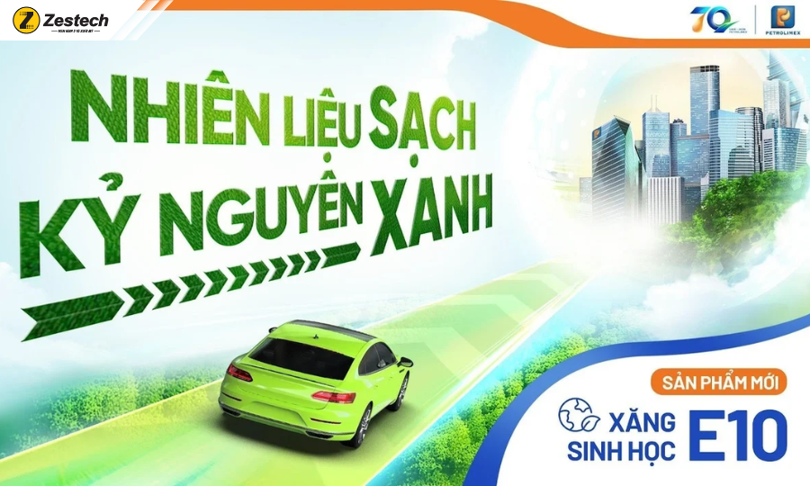 Bán xăng sinh học E10 trên toàn quốc từ 1/6/2026 2 Lộ trình chính thức bán xăng sinh học E10
