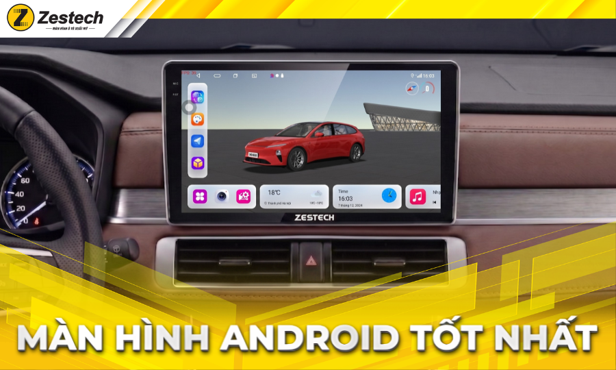 So sánh 5 dòng Màn hình Android ô tô tốt nhất thị trường năm 2026