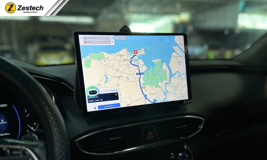 Màn hình DVD Android ô tô tích hợp Maps