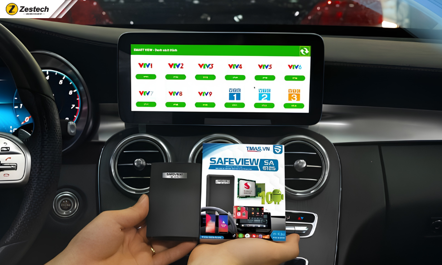 Top 15 Android Box ô tô tốt nhất Việt Nam 2026 11 Safeview - Android Box ô tô tốt nhất