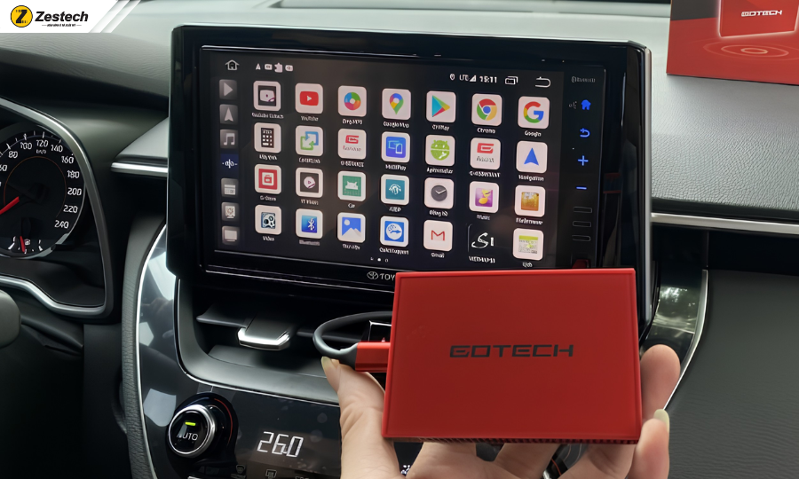 Top 15 Android Box ô tô tốt nhất Việt Nam 2026 5 Gotech - Android Box ô tô tốt nhất