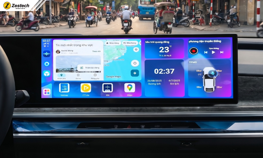 Android Box Zestech cho xe BMW 7 Lắp Android Box Zestech cho xe BMW tại Đại lý chính hãng