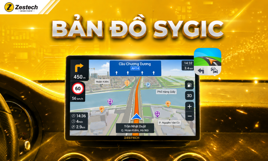 Top 5 bản đồ chỉ đường Việt Nam tốt nhất cho tài xế 4 Bản đồ chỉ đường Sygic