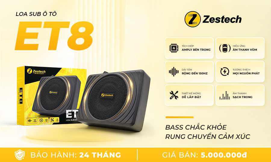 Bảng giá loa sub ET8